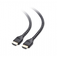 Cable Matters 48Gbps Ultra HD 8K HDMI Cable (Braided 8K HDMI Cable) with HDR for PS5, Xbox Series X/S, RTX3080 / 3090, Apple TV, and More - 2m, 6.6 Feet